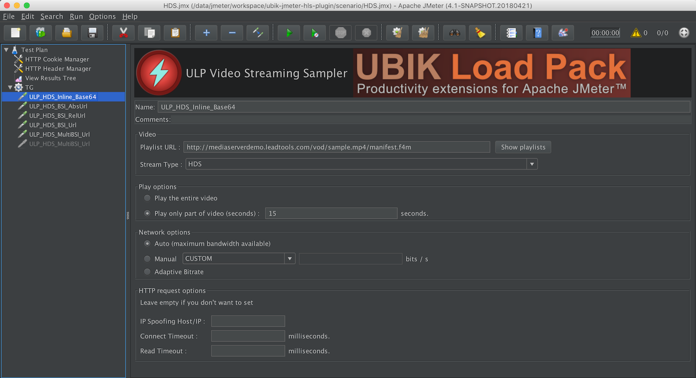 UbikLoadPack Video Sampler