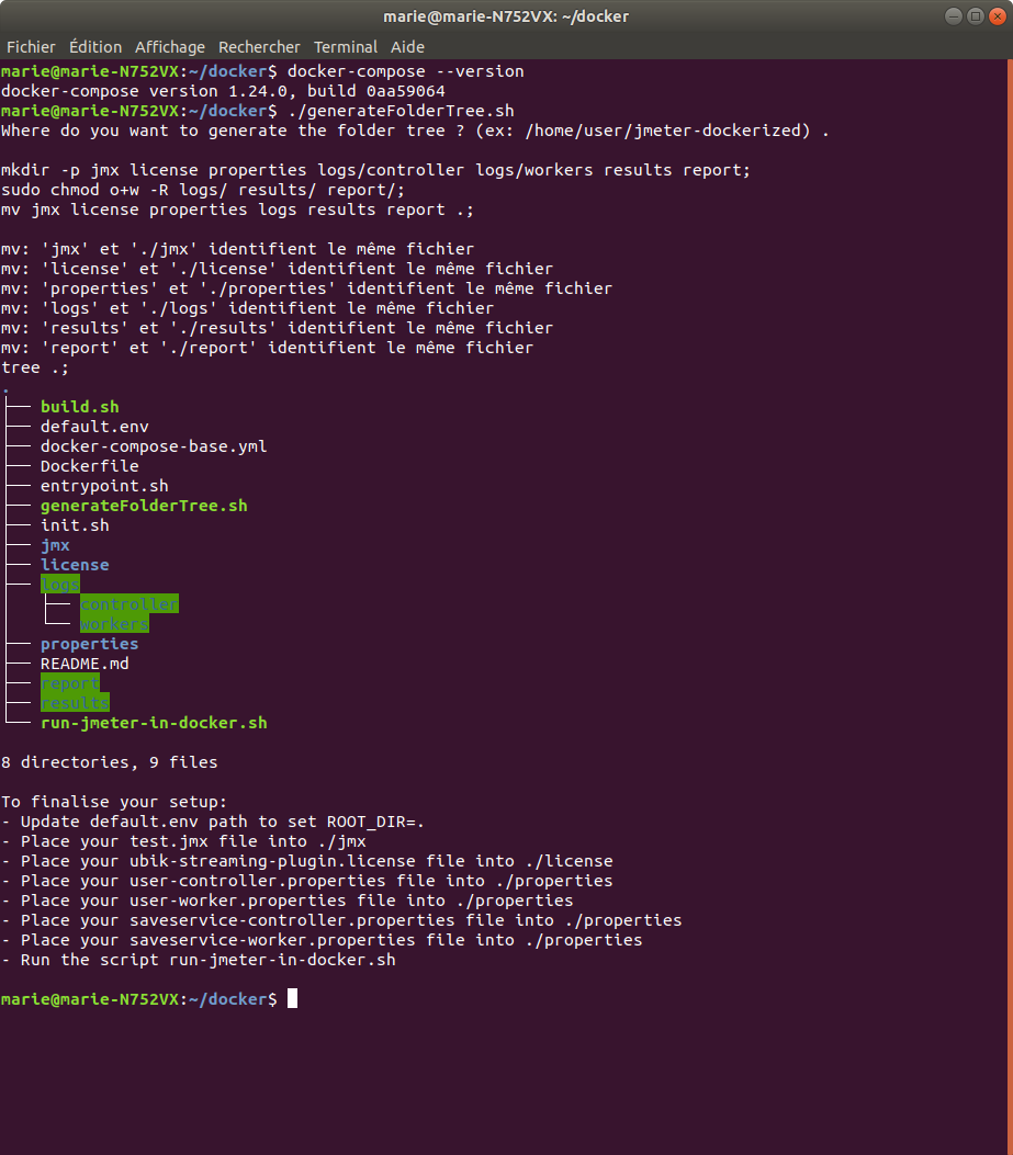 Distributed performance test on streaming infrastructure