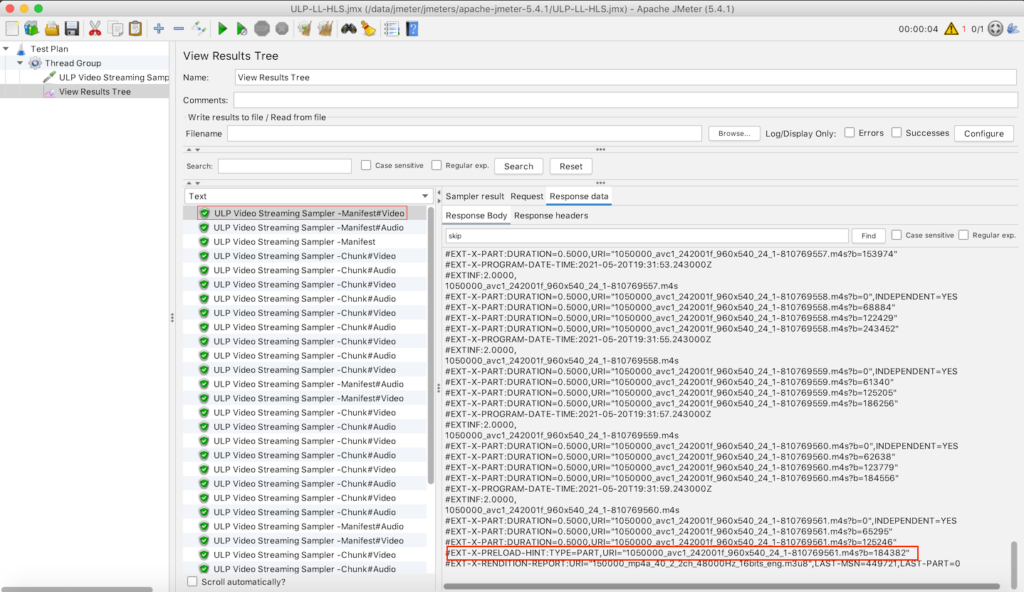 Low Latency Http Live Streaming Manifest