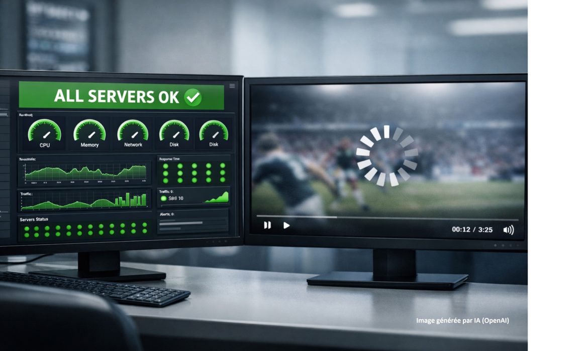 real testing versus servers monitoring